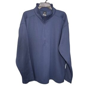 Nike Golf Dri-Fit‎ Men's Quarter Zip Sweatshirt Navy Size XXL